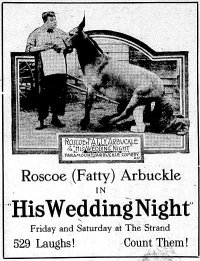 His Wedding Night poster