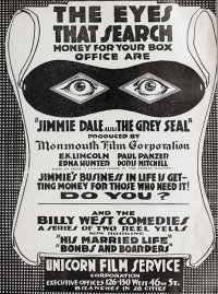 Jimmie Dale, Alias the Grey Seal poster