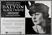 Black Is White poster