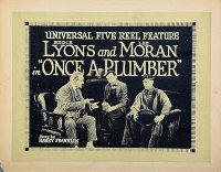 Once a Plumber poster