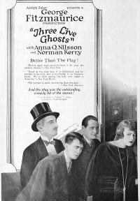 Three Live Ghosts poster