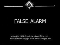 False Alarm poster