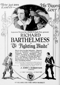 The Fighting Blade poster