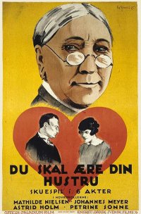 Du skal ære din hustru poster