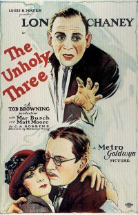 The Unholy Three poster