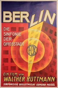 Berlin - Die Sinfonie der Großstadt poster