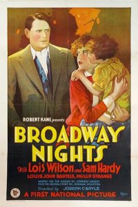 Broadway Nights poster