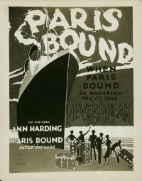 Paris Bound poster