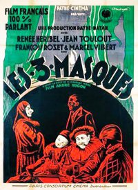 Les trois masques poster