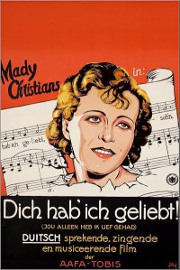 Dich hab ich geliebt poster