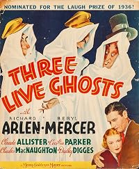 Three Live Ghosts poster