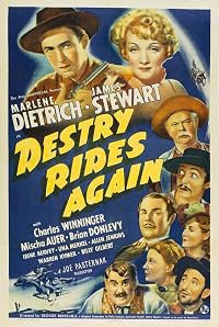 Destry Rides Again poster