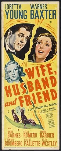 Wife, Husband and Friend poster