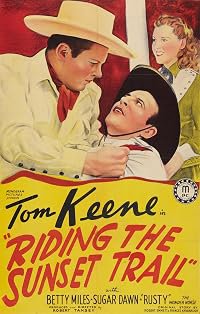 Riding the Sunset Trail poster