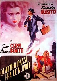4 passi fra le nuvole poster