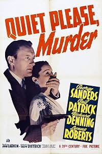 Quiet Please: Murder poster