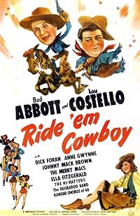 Ride 'Em Cowboy poster
