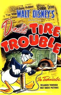 Donald's Tire Trouble poster