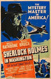 Sherlock Holmes in Washington poster