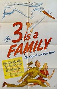 Three Is a Family poster