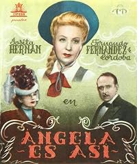 Ángela es así poster