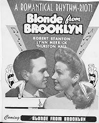 Blonde from Brooklyn poster