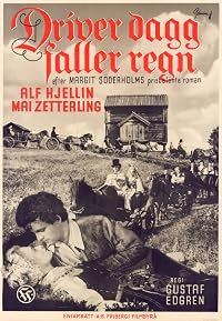 Driver dagg faller regn poster