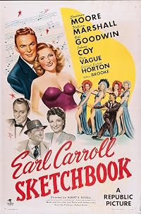 Earl Carroll Sketchbook poster