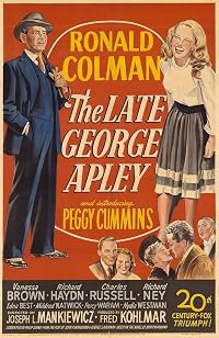 The Late George Apley poster