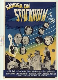 Sången om Stockholm poster