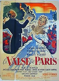 La valse de Paris poster