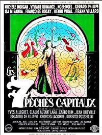 Les sept péchés capitaux poster