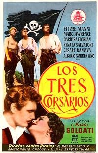 I tre corsari poster