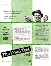 The Final Test poster
