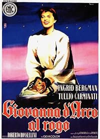 Giovanna d'Arco al rogo poster