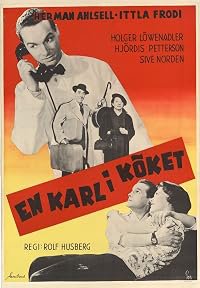 En karl i köket poster