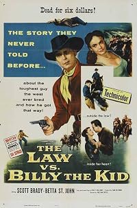 The Law vs. Billy the Kid poster