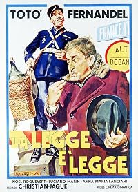 La legge è legge poster