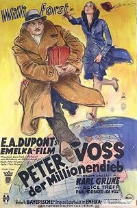 Peter Voss, der Millionendieb poster