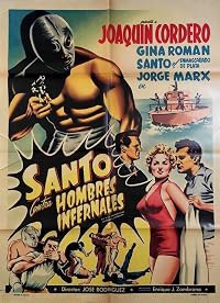 Santo contra ''Hombres infernales'' poster