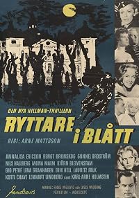 Ryttare i blått poster