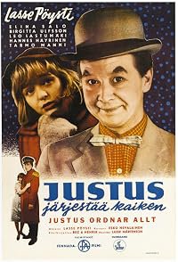 Justus järjestää kaiken poster