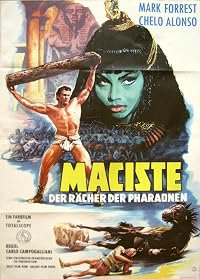 Maciste nella valle dei Re poster