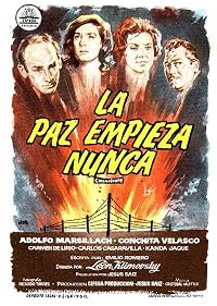 La paz empieza nunca poster