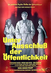 Unter Ausschluß der Öffentlichkeit poster