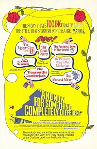 And Now for Something Completely Different poster