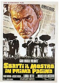 Sbatti il mostro in prima pagina poster