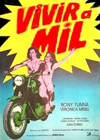 Vivir a mil poster