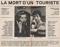 La mort d'un touriste poster