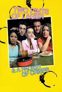 Two Pints of Lager and a Packet of Crisps poster